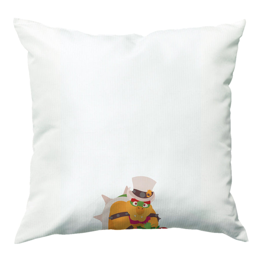 Boswer Dressed Up - The Super Mario Bros Cushion