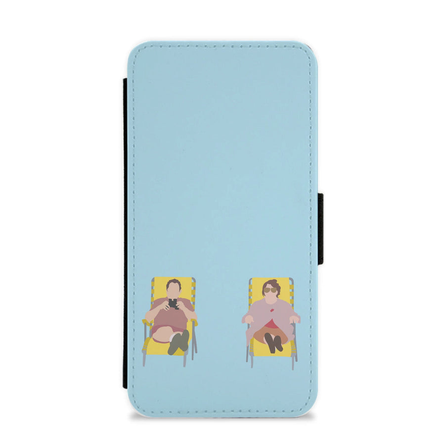 Mo and Mitch - The Watcher Flip / Wallet Phone Case