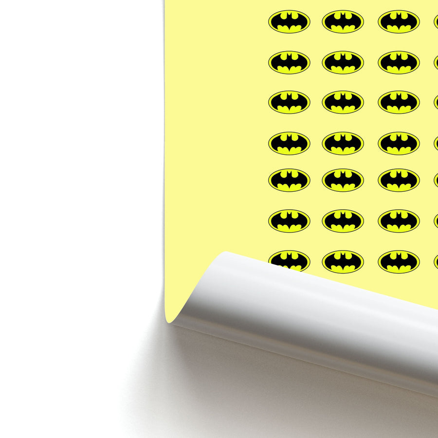 Batman Pattern Poster