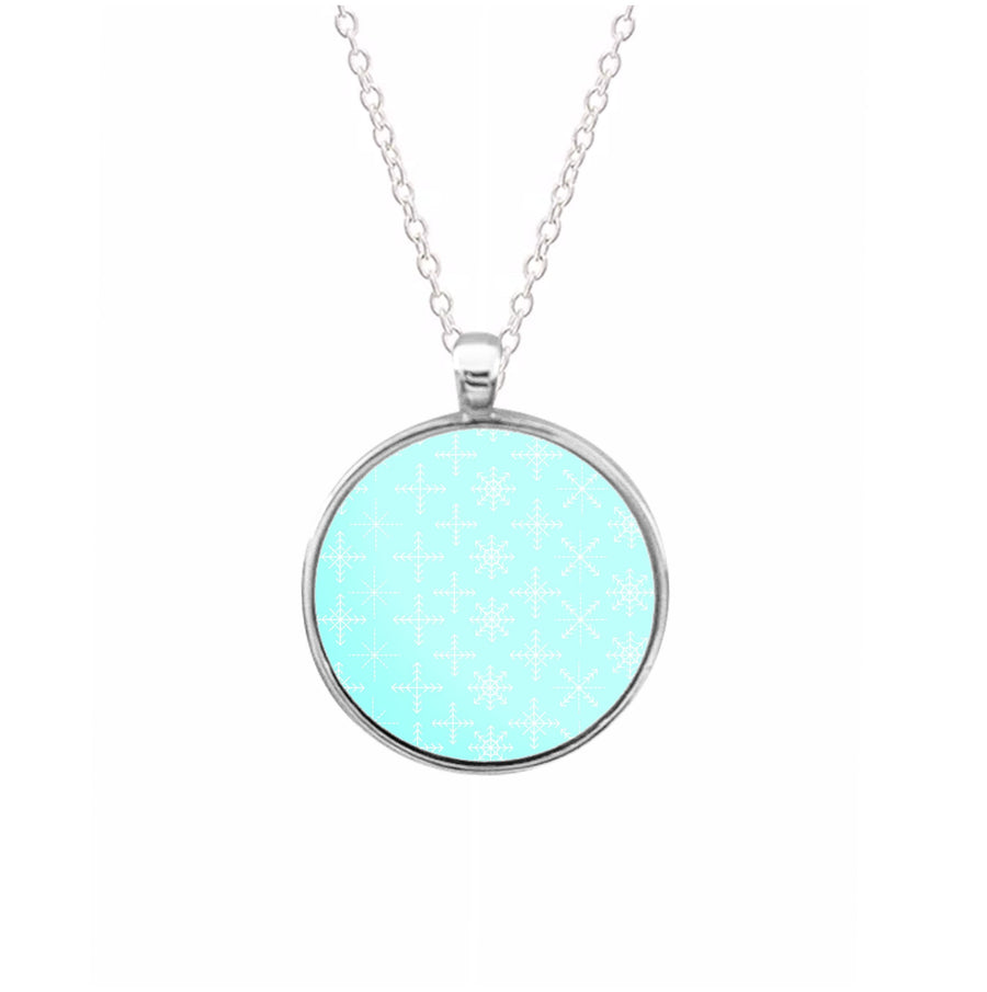 Snowflakes - Christmas Patterns Necklace
