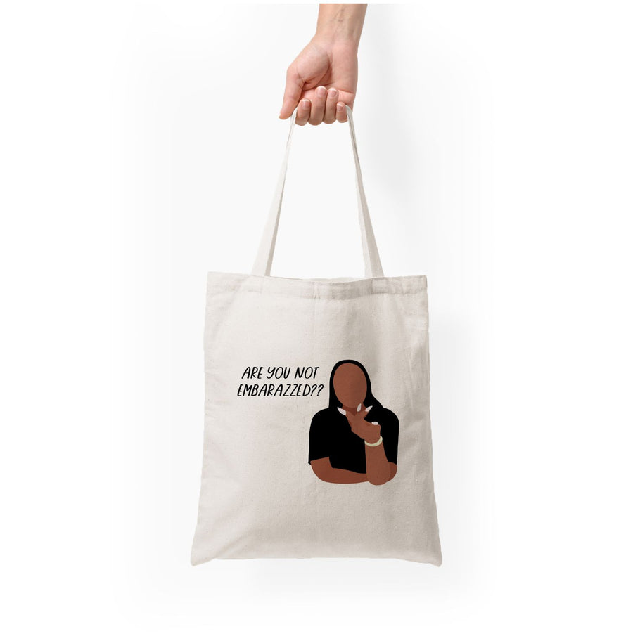 Are You Not Embarazzed? - British Pop Culture Tote Bag
