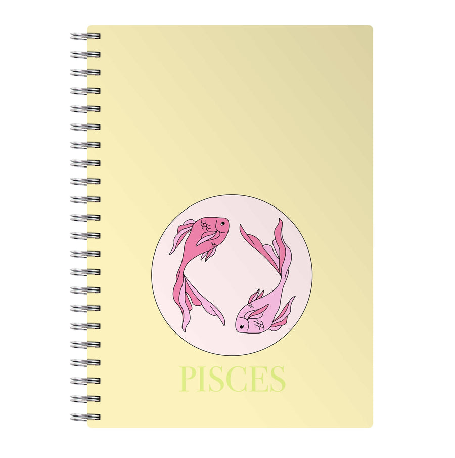 Pisces - Tarot Cards Notebook