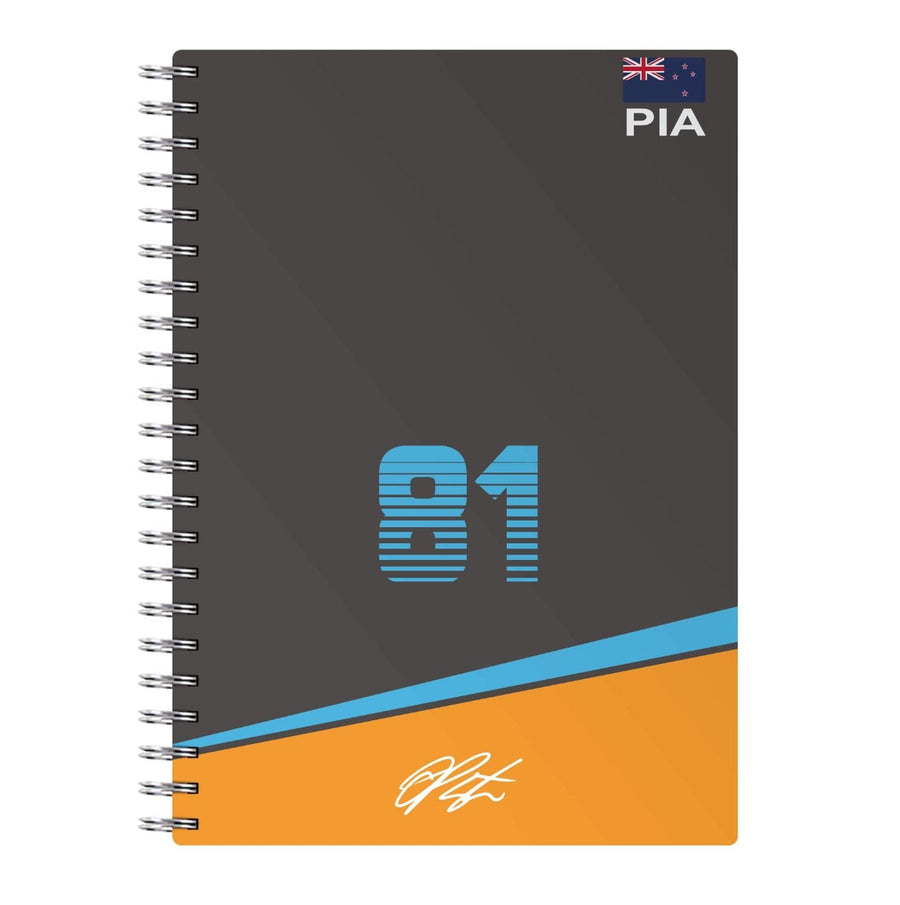 Oscar Piastri - F1 Notebook