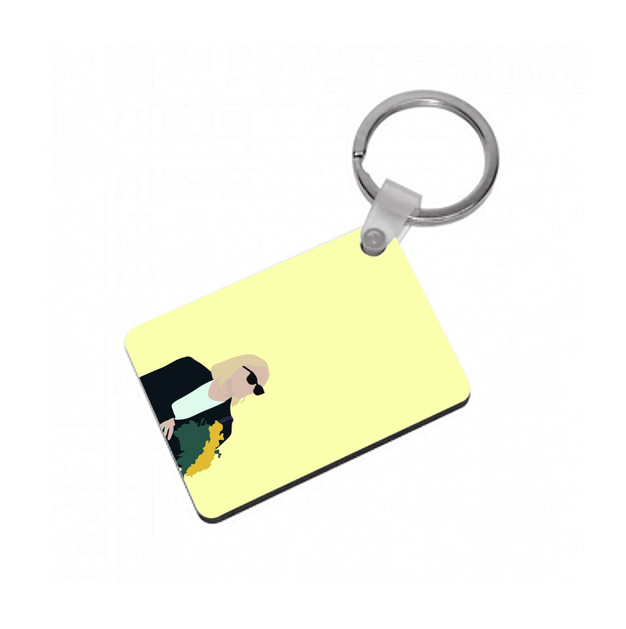 Flowers - The Watcher Keyring