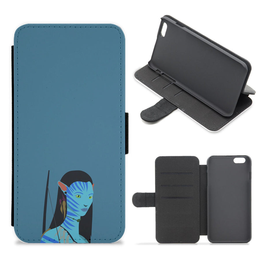 Neytiri - Avatar Flip / Wallet Phone Case