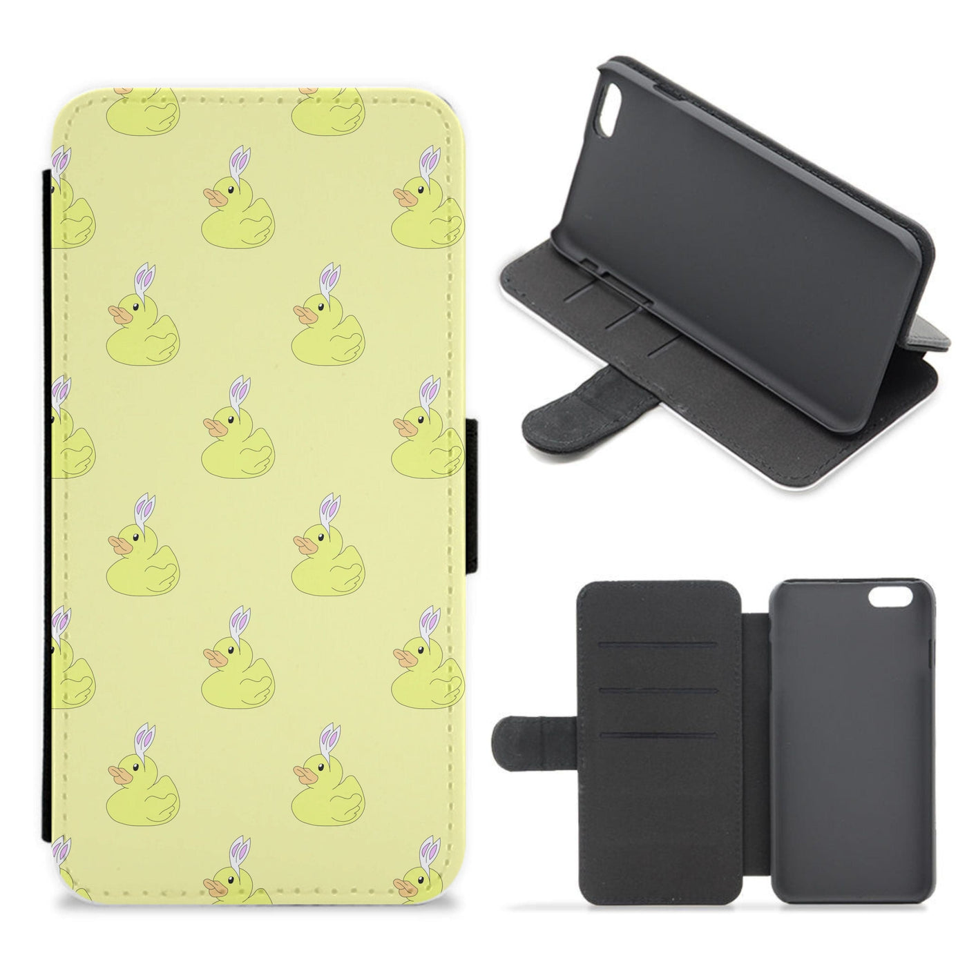 Rubber Ducks - Easter Patterns Flip / Wallet Phone Case