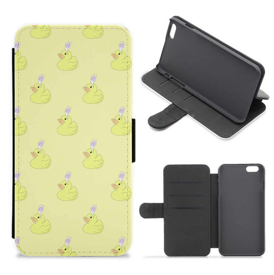 Rubber Ducks - Easter Patterns Flip / Wallet Phone Case