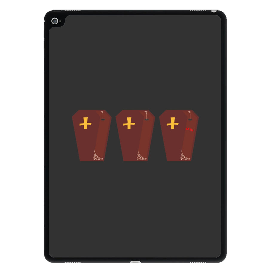 Coffin Pattern - Halloween iPad Case