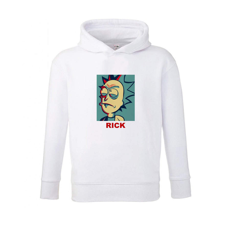 Rick Red - Rick And Morty Kids Hoodie