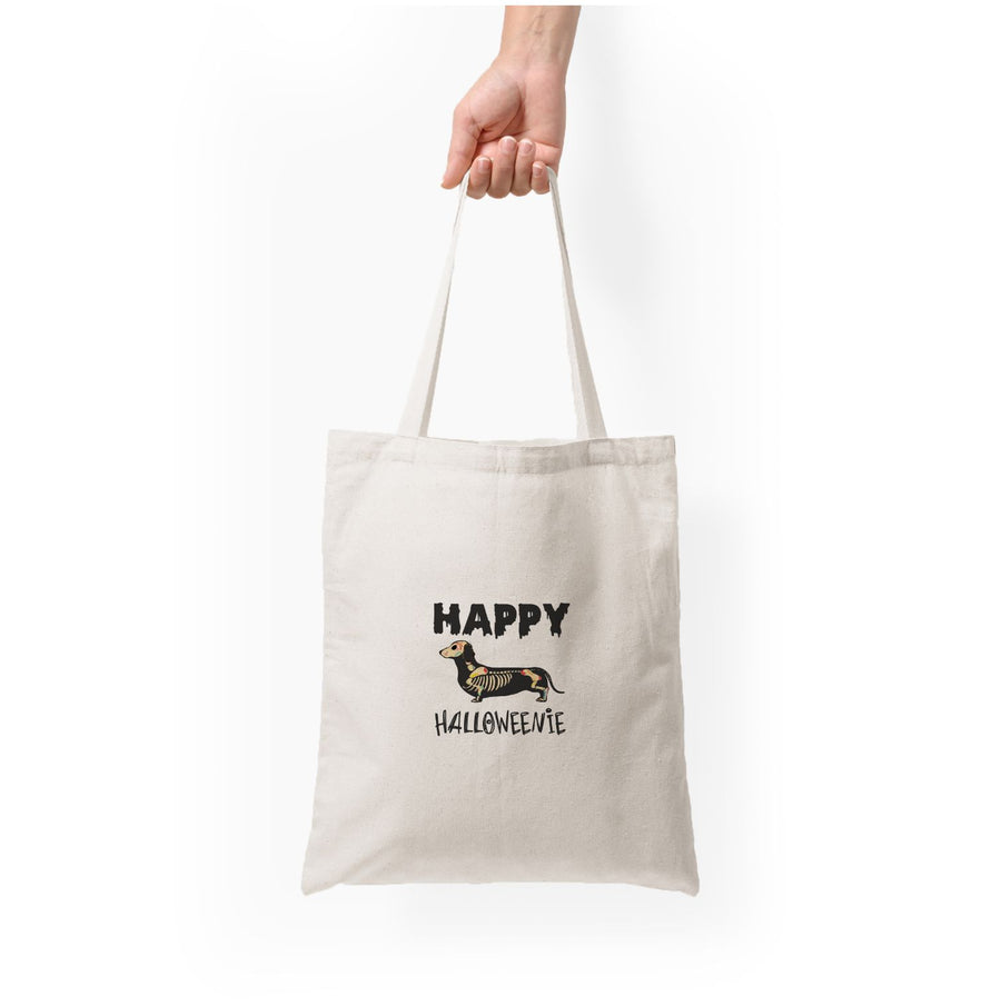 Happy Halloweenie Tote Bag