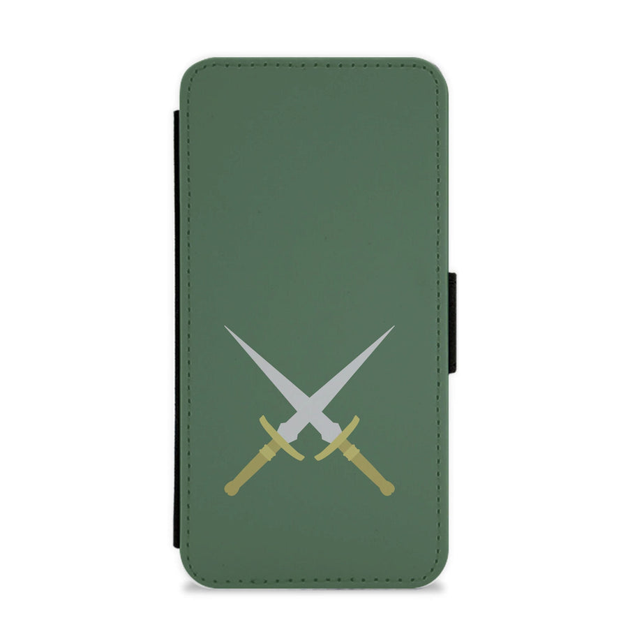 Double Daggers - Loki Flip / Wallet Phone Case