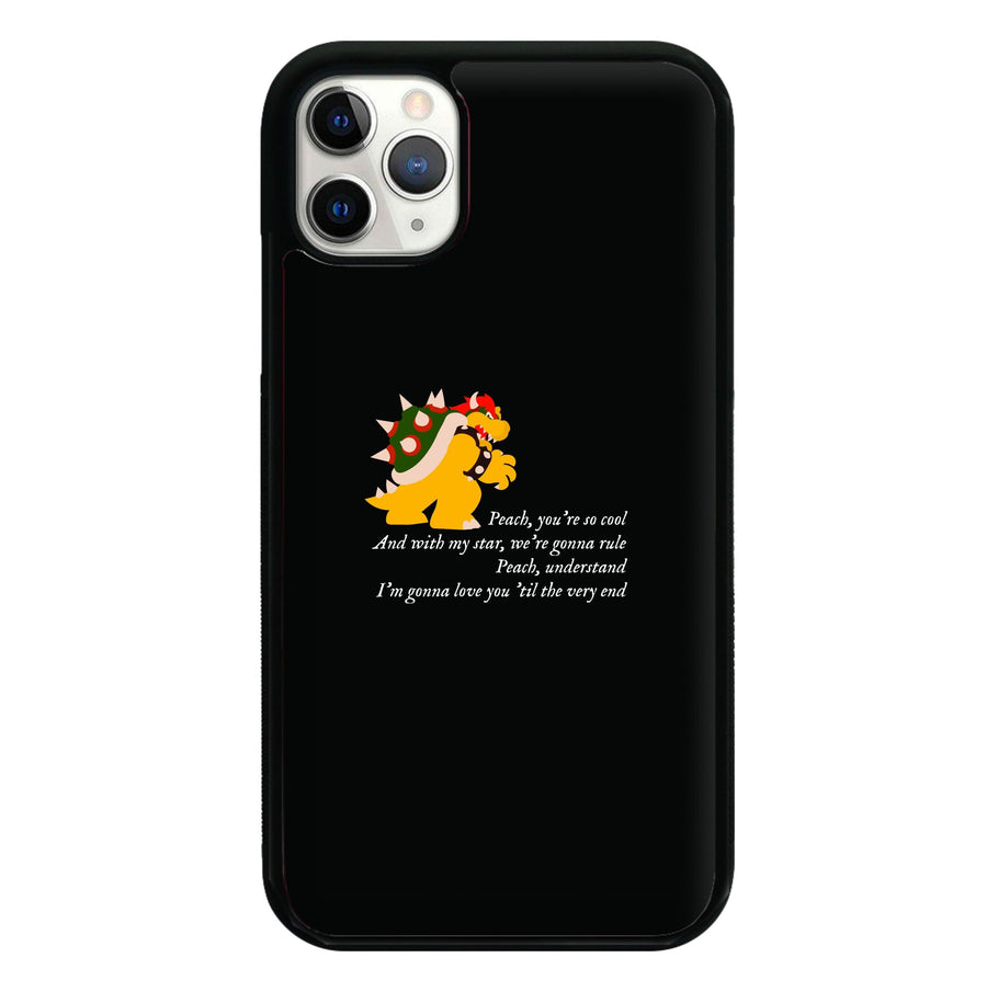 Peach, You're So Cool - The Super Mario Bros Phone Case