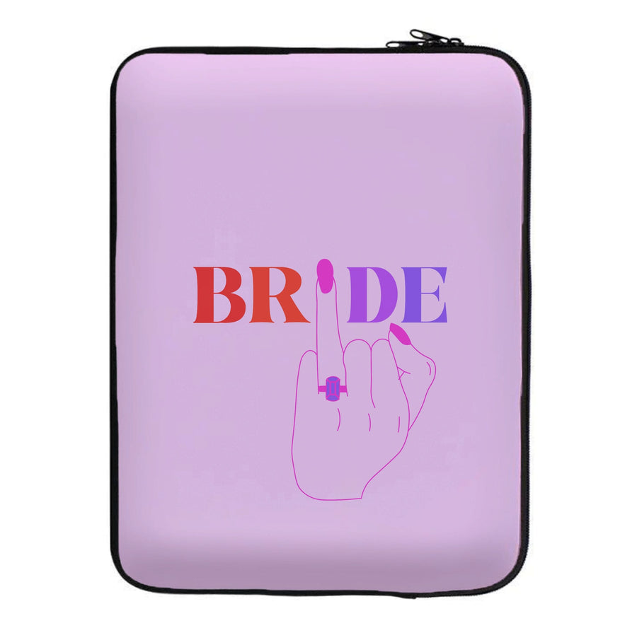 Bride - Bridal  Laptop Sleeve