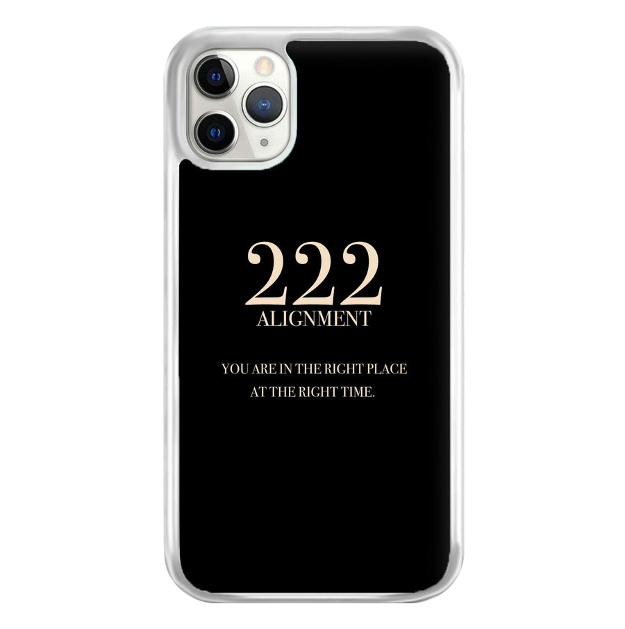222 - Angel Numbers Phone Case