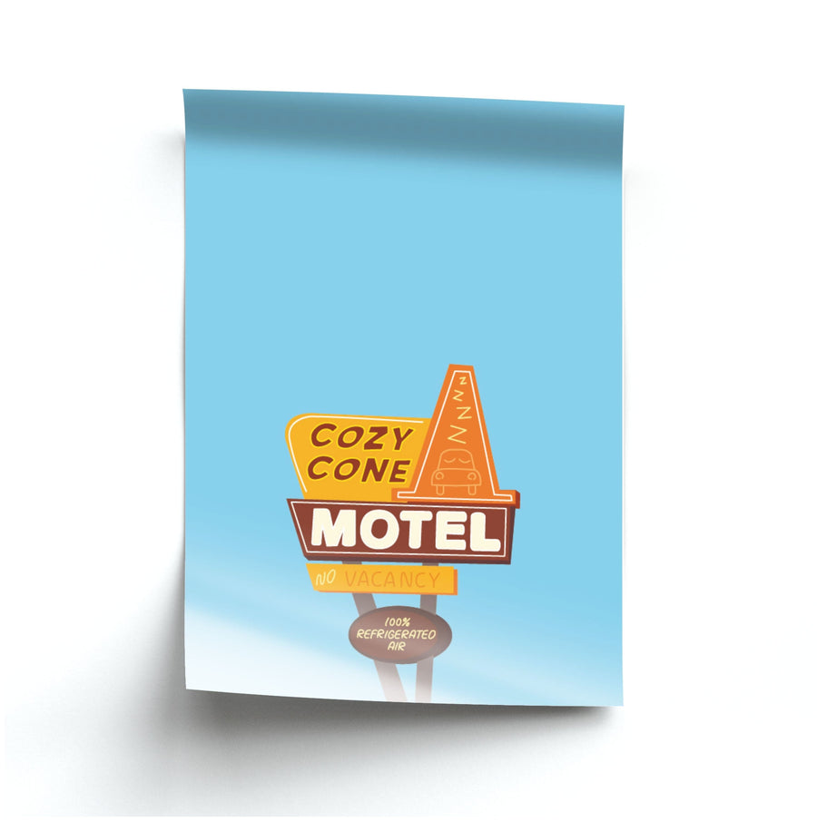 Cozy Cone Motel - Cars Poster