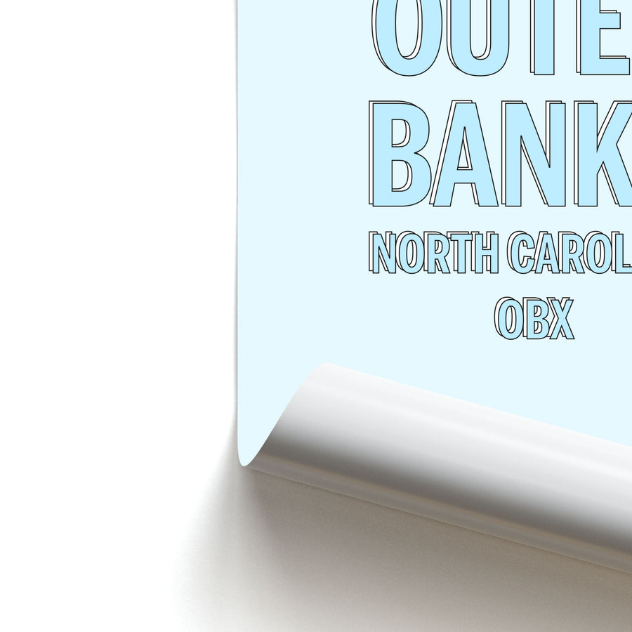 OBX North Carolina - Outer Banks Poster