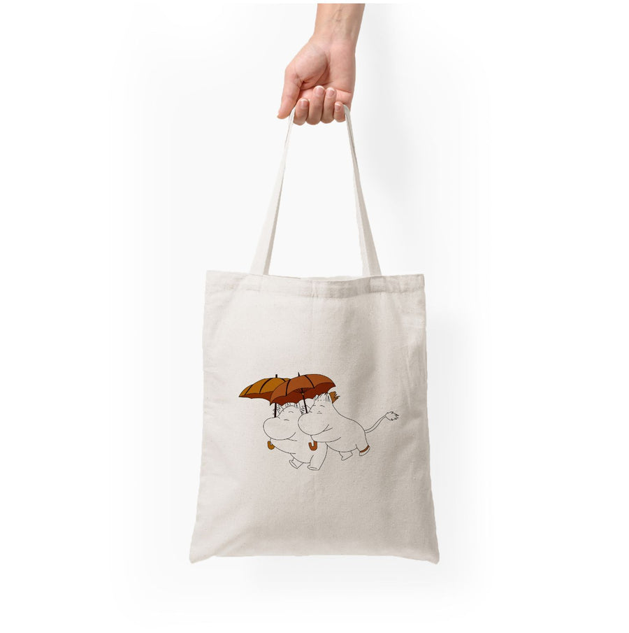 Moomin Umbrellas  Tote Bag