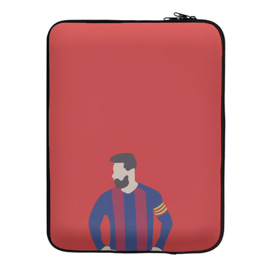 Messi Barca Laptop Sleeve