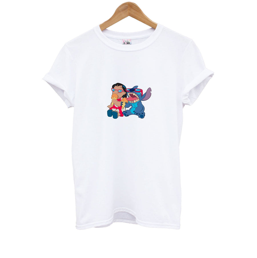 Ice Cream Stitch - Disney Kids T-Shirt