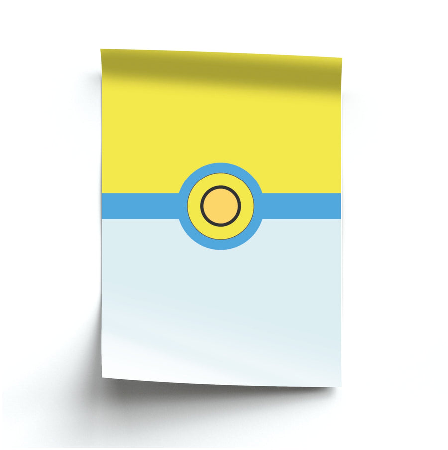 Park Ball Yellow - Pokemon Poster