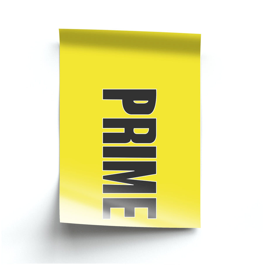 Prime - Yellow Poster