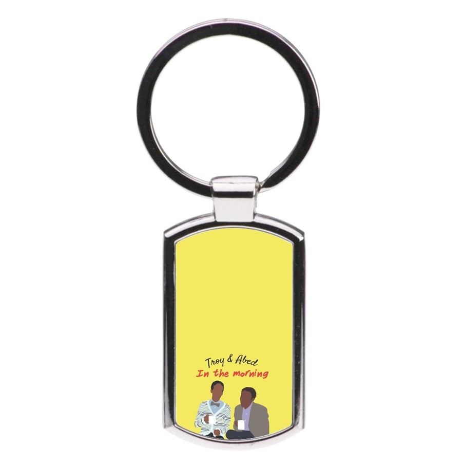Troy And Abed In The Morning - Community Luxury Keyring