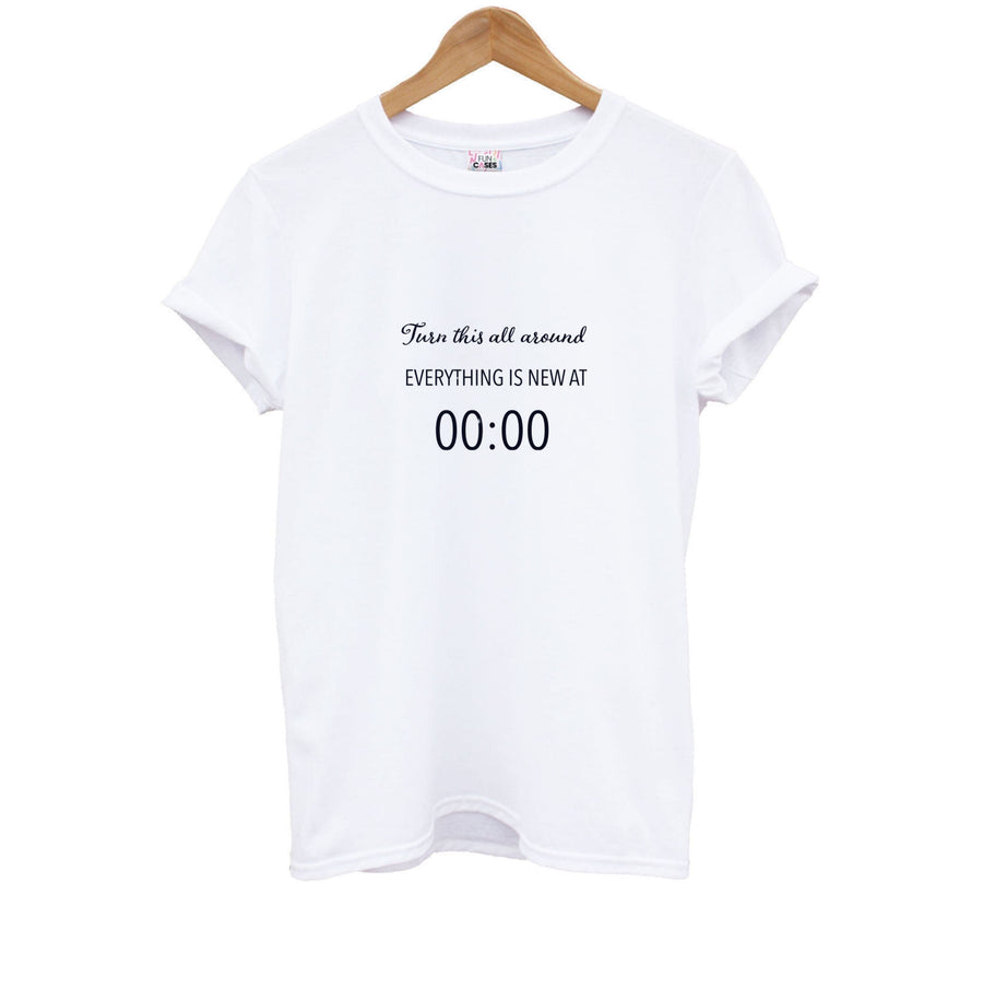 When The Clock Strikes Midnight - BTS Kids T-Shirt