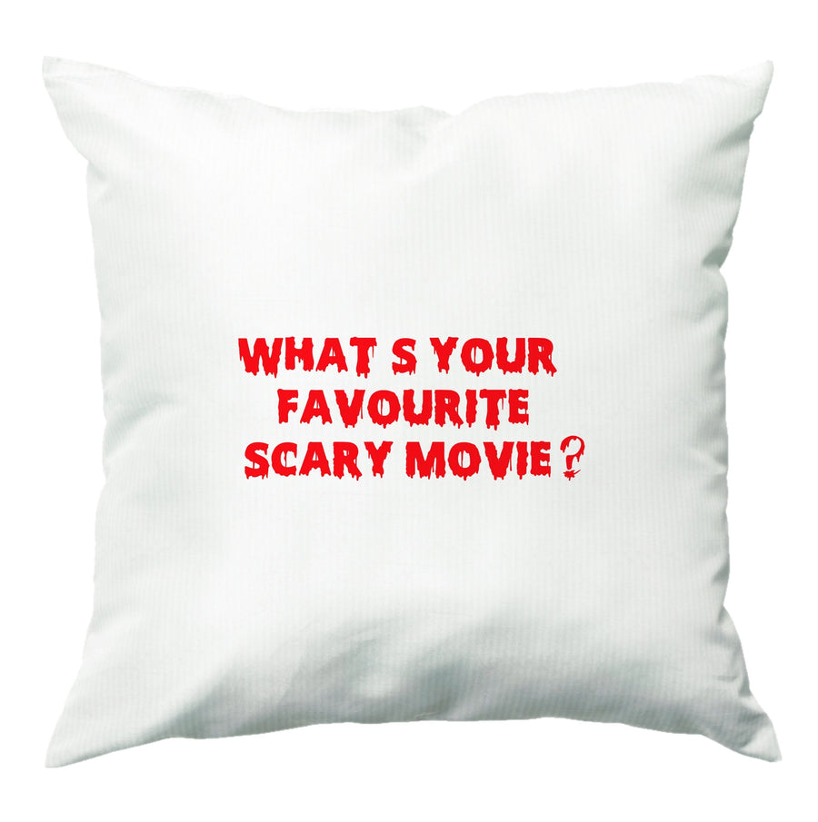 What's Your Favourite Scary Movie - Scream Cushion