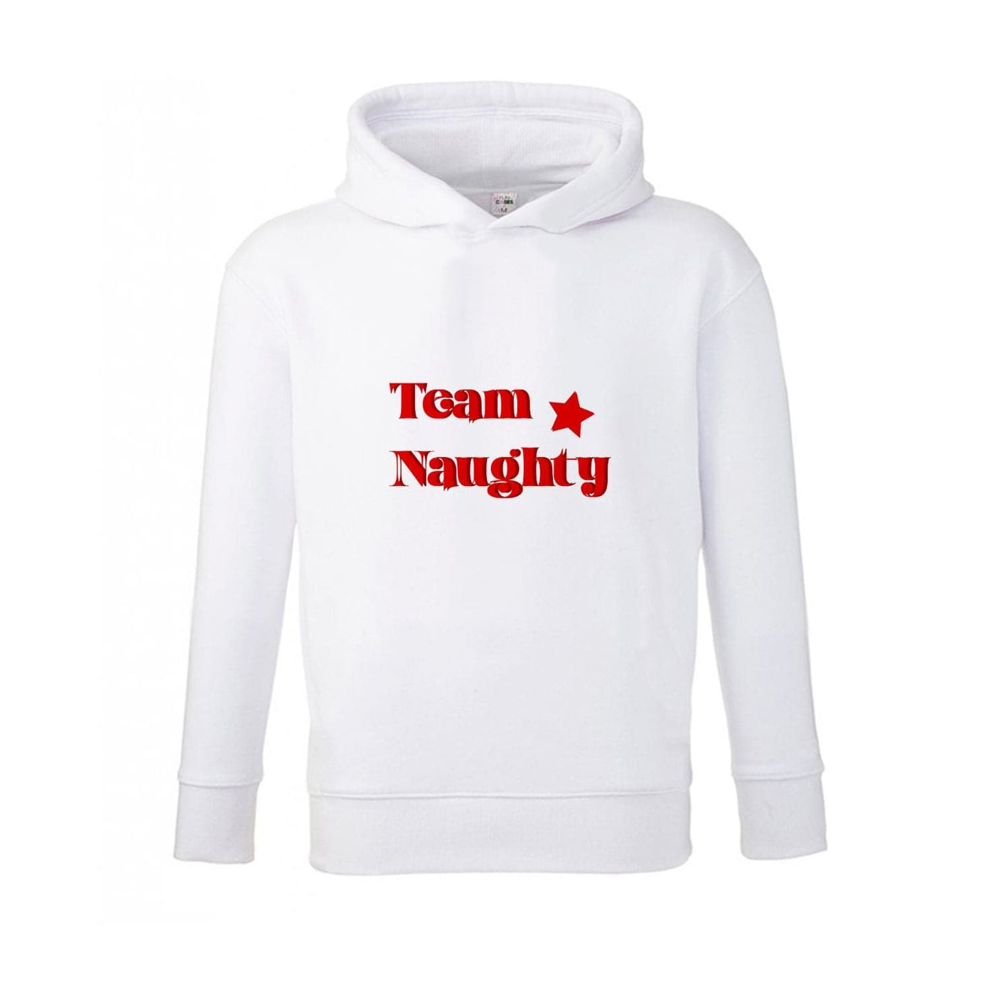 Team Naughty - Naughty Or Nice  Kids Hoodie