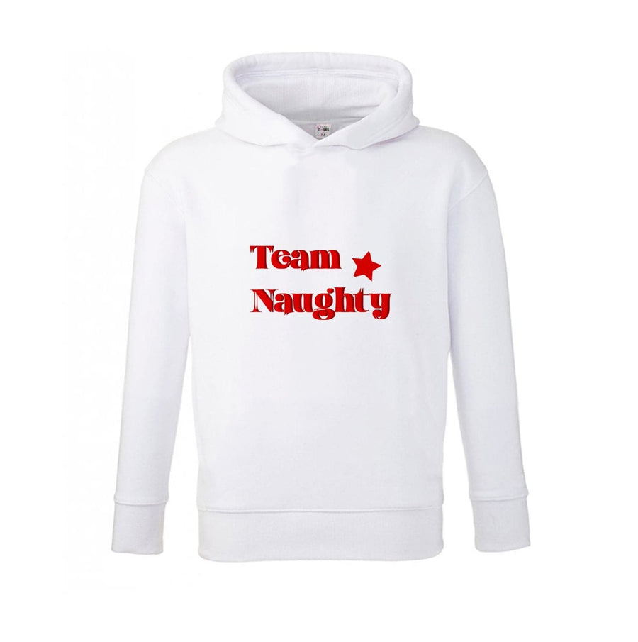 Team Naughty - Naughty Or Nice  Kids Hoodie