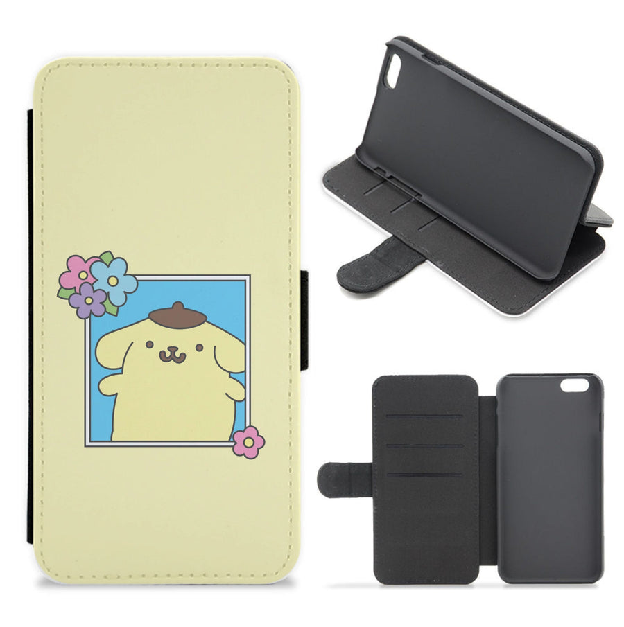 Pompompurin - Hello Kitty Flip / Wallet Phone Case