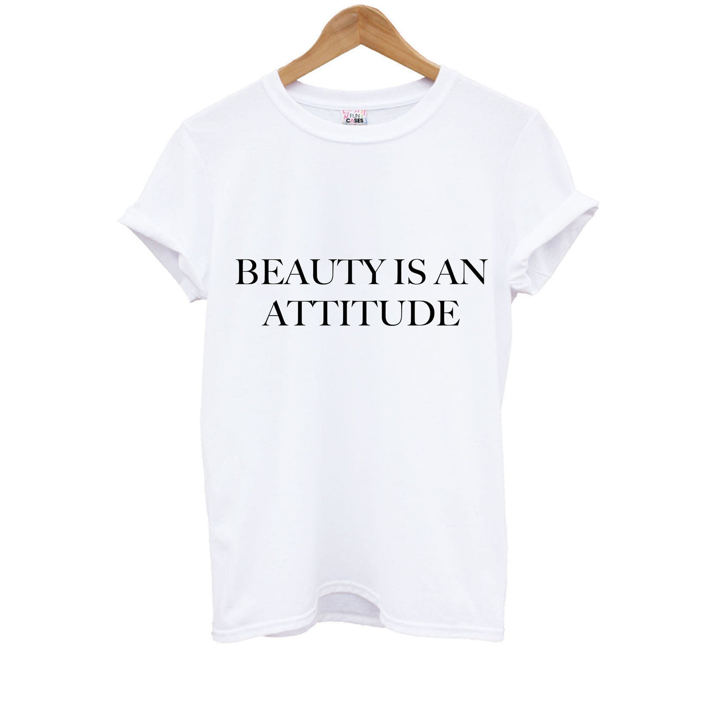 Beauty Is An Attitude - Clean Girl Aesthetic Kids T-Shirt