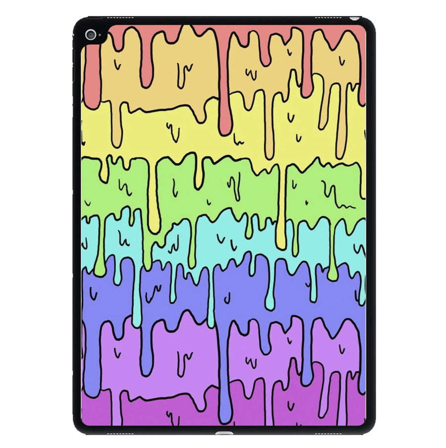 Dripping Rainbow iPad Case