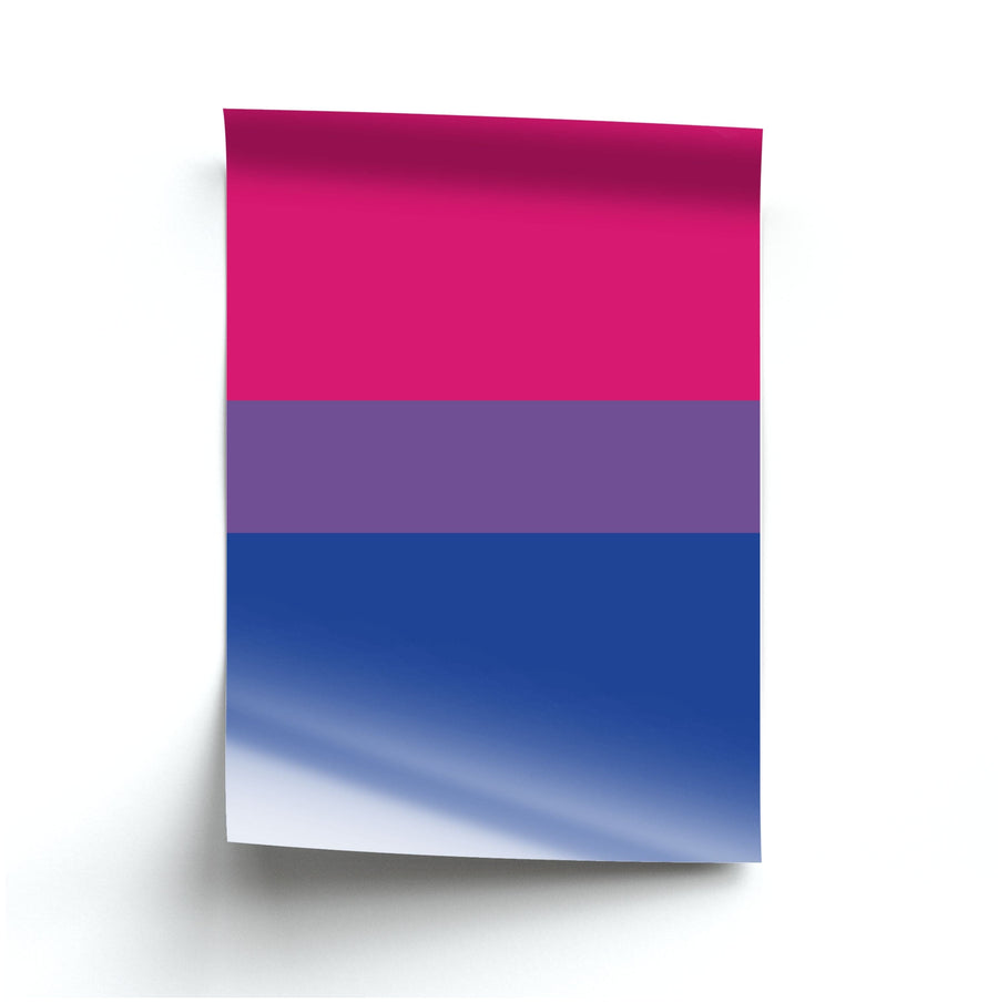 Bisexual Flag - Pride Poster
