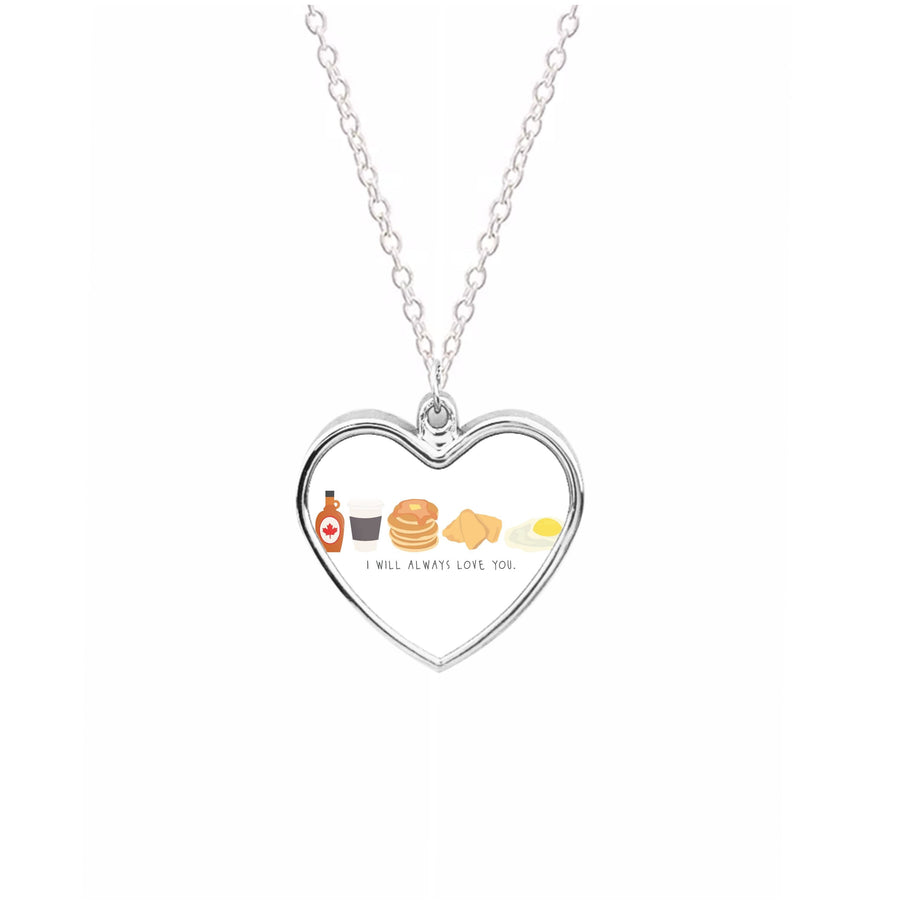I Will Always Love You - Harry Necklace