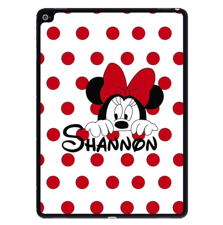 Minnie Mouse - Personalised Disney  iPad Case