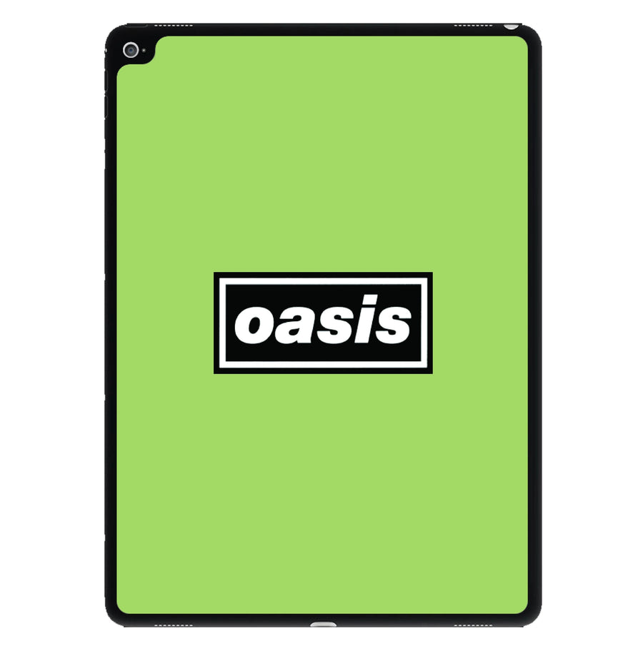 Band Name Green - Oasis iPad Case