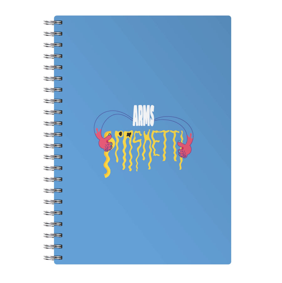 Arms Spaghetti - Blue Notebook