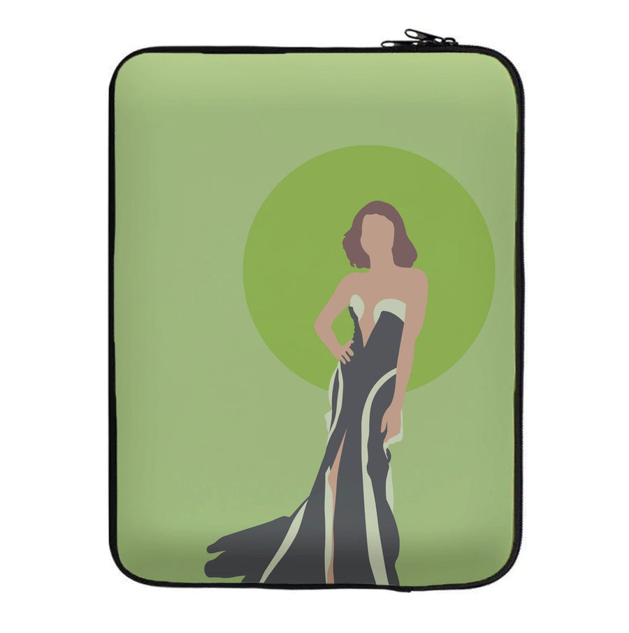 Green Dress - Zendaya Laptop Sleeve