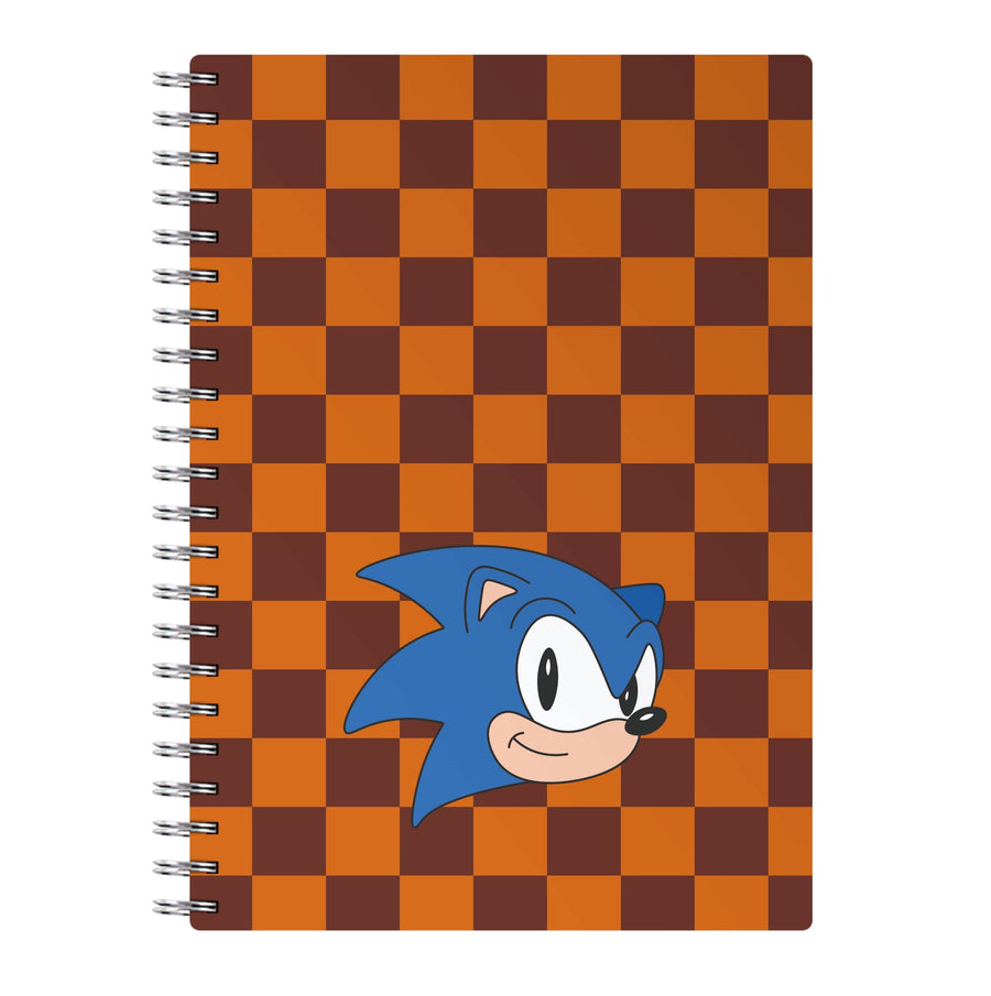 Checkered Sonic - Sonic Notebook
