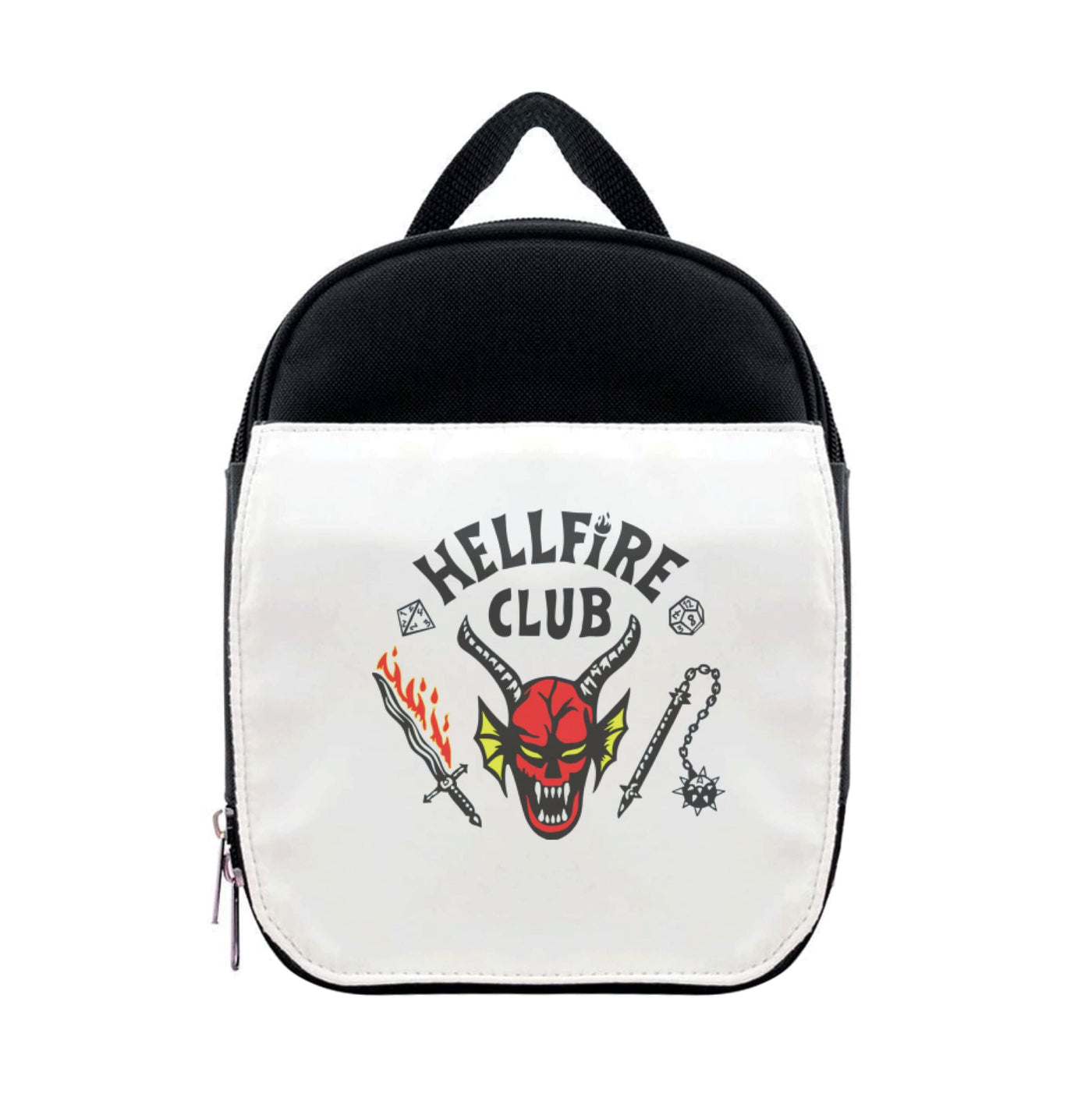 Hellfire Club Logo - White Lunchbox