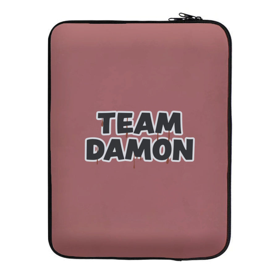 Team Damon - Vampire Diaries Laptop Sleeve