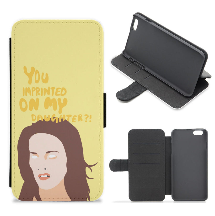 You imprinted on my daughter?! - Twilight Flip / Wallet Phone Case