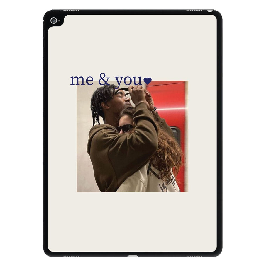 Me And You - Personalised Couples iPad Case