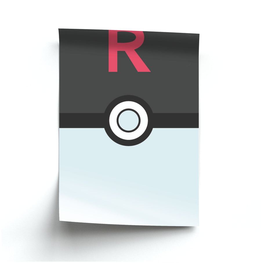 Team Rocket Ball - Pokemon Poster
