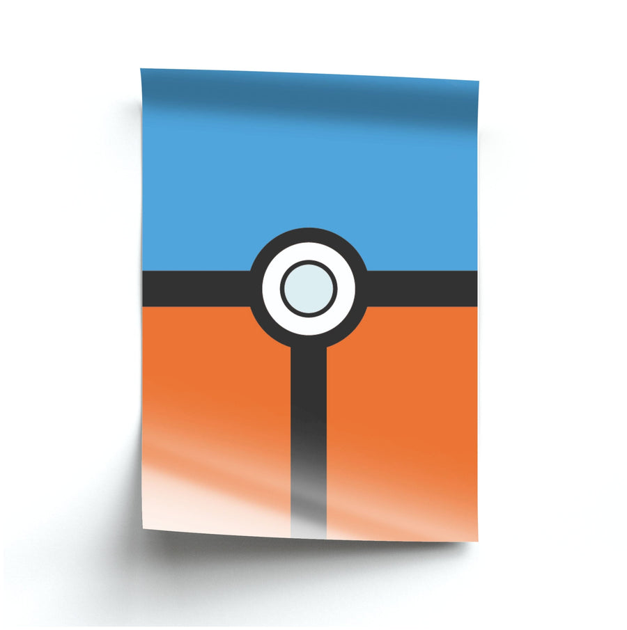 Typing Ball - Pokemon Poster