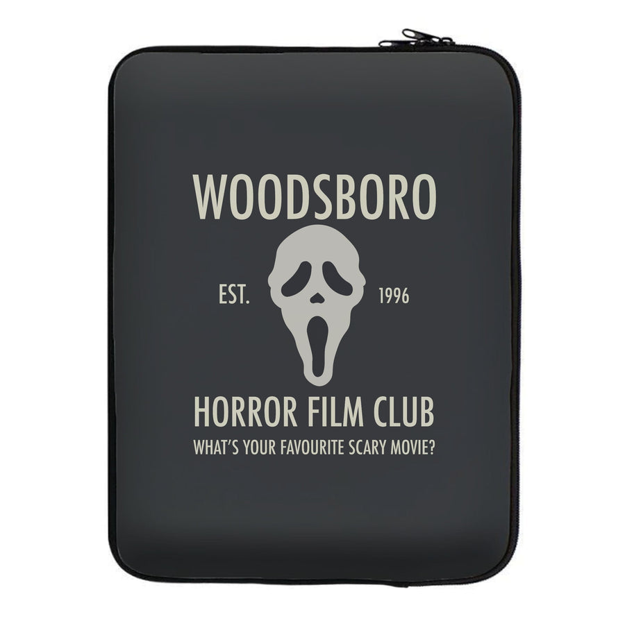 Woodsboro Horror Film Club - Scream Laptop Sleeve