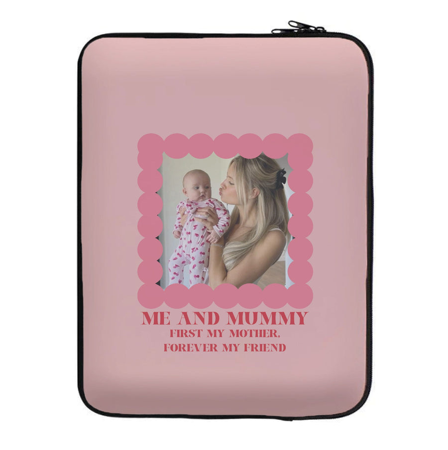Me And Mummy - Personalised Mother's Day Laptop Sleeve