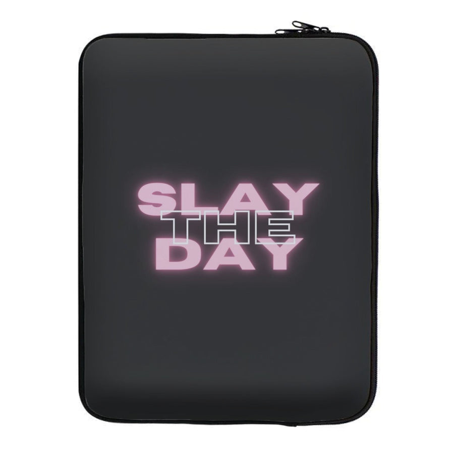Slay The Day - Sassy Quote Laptop Sleeve