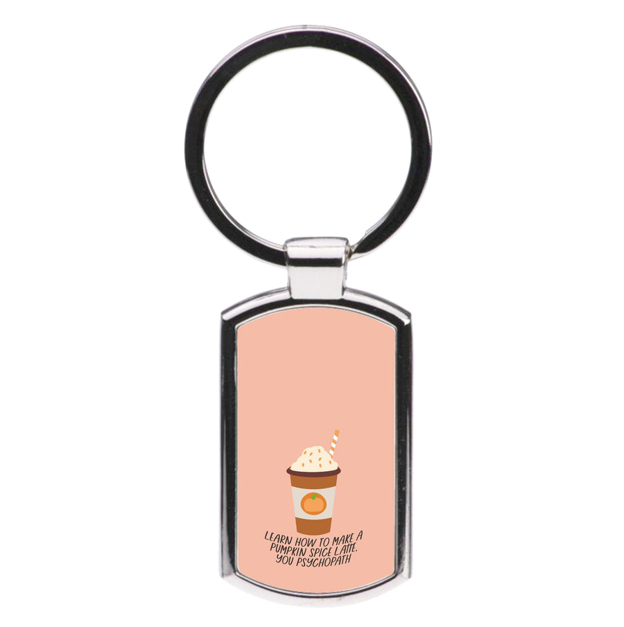 Learn How To Make A Pumpkin Spice Latte - Scream Queens Luxury Keyring